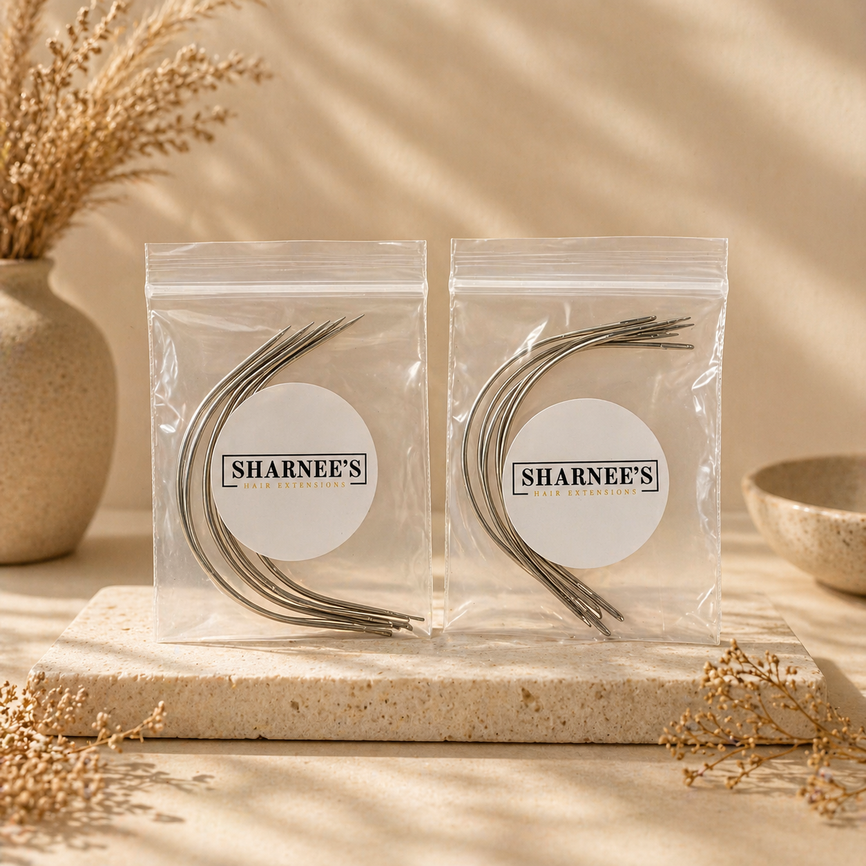 Curved C Needles Hair Weave